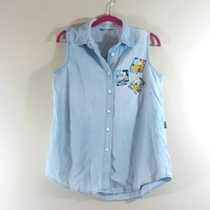 Vintage Disney Button Down Shirt